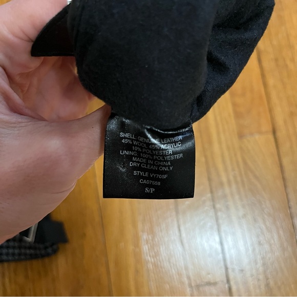 Patterned leather gloves - Picture 4 of 6